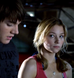 Dane (Chris Massoglia) and Julie (Haley Bennett) in Joe Dante's family friendly horror The Hole 2009.