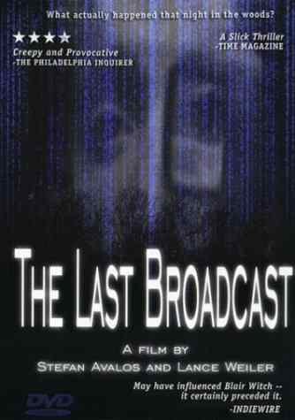 The Last Broadcast poster