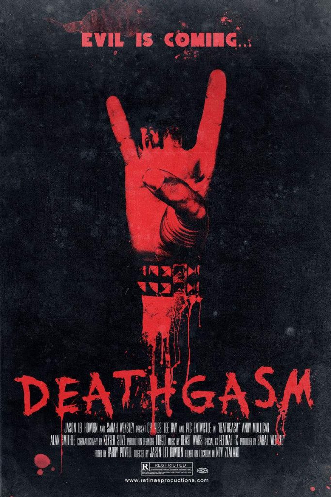 Poster art for Deathgasm. Wal-mart