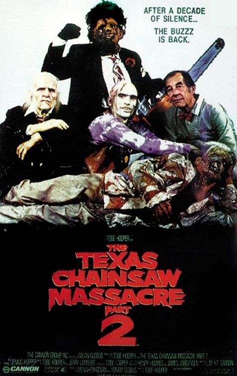 Poster for The Texas Chainsaw Massacre 2