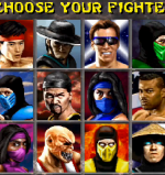 Mortal Kombat character select