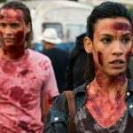 Danay Garcia as Luciana with Nick from 'Fear the Walking Dead.'