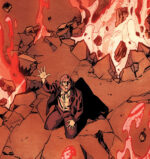Scene from variant cover - Del in Salton Sea
