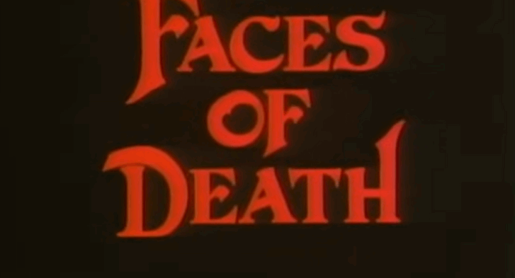 The infamous "Faces of Death" from 1978.