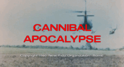 Cannibal Apocalypse merges about eight or nine different subgenres together ... yet somehow, it all works!