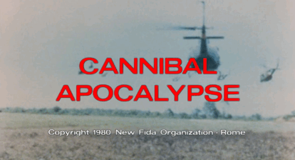 Cannibal Apocalypse merges about eight or nine different subgenres together ... yet somehow, it all works!