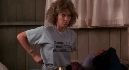 Pamela Springsteen as Angela in Sleepaway Camp III.